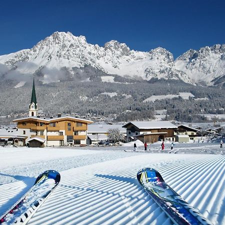 Alpen Chalet Ellmau Zentrum Bagian luar foto